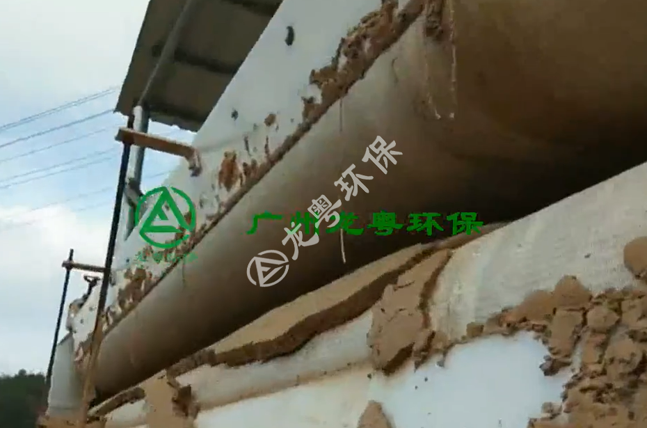 湖南岳阳洗沙泥浆脱水案例视频