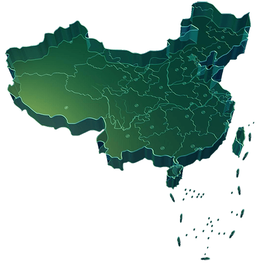 中国地图，中国加油