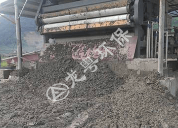 广东河源河道淤泥处理