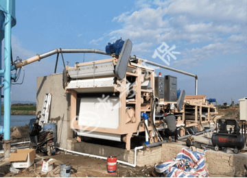 重庆达州河道清淤处理