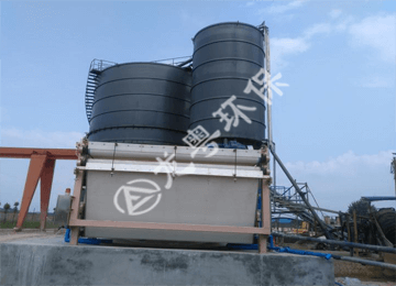 广东阳江河道清淤脱水